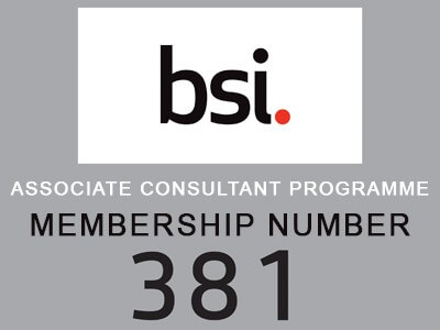 Spedan become BSi Group Associate ISO Consultants