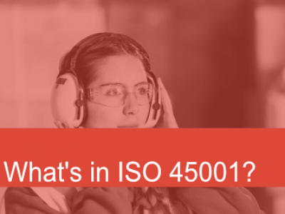 What's in ISO 45001